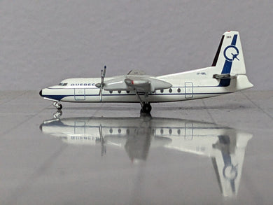 1:400 AEROCLASSICS QUEBEC AIR FOKKER 27 CF-QBL