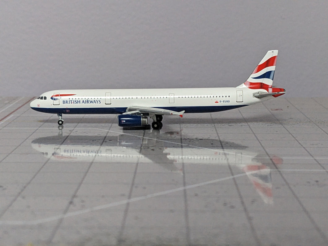 (c) 1:400 GEMINI BRITISH AIRWAYS A321 G-EUXD