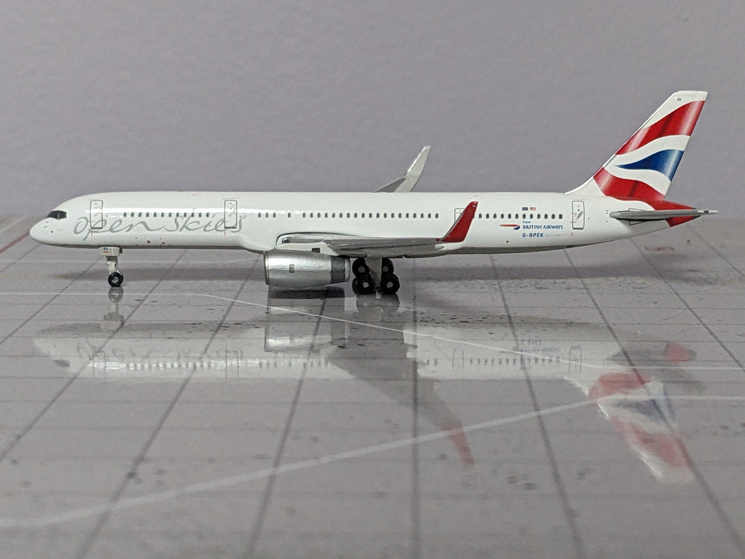 (c) 1:400 BRITISH AIRWAYS B757-200 G-BPEK OPEN SKIES