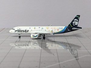 1:400 AEROCLASSICS ALASKA A320 N854VA "PRIDE"