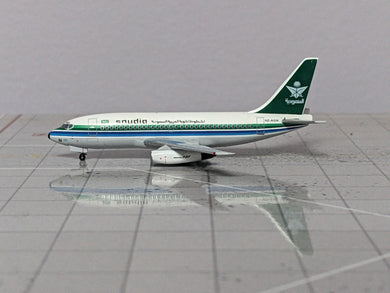 1:400 AEROCLASSICS SAUDI B737-200 HZ-AGN