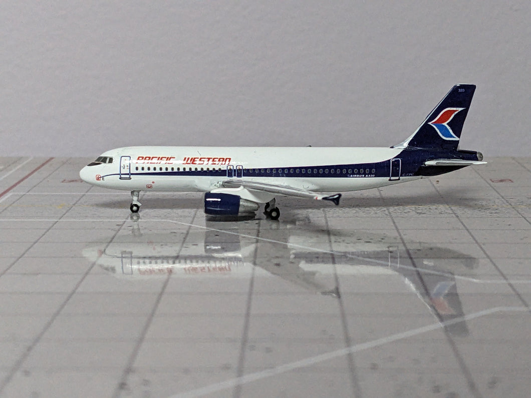 1:400 GEMINI PACIFIC WESTERN A320-200 C-FPWS