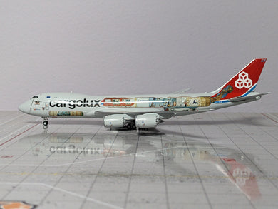 1:400 JC CARGOLUX B747-8F LX-VCM INTERACTIVE