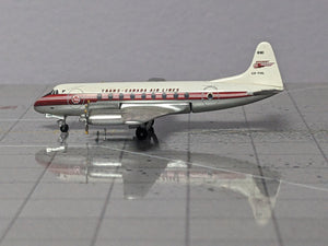 1:400 AEROCLASSICS TRANS CANADA VISCOUNT 700 CF-THL