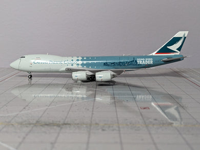 1:400 JC CATHY PACIFIC B747-8F B-LJA INTERACTIVE