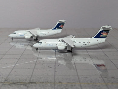 1:400 JETX ANSETT BAE146 2 PACK NEW ZEALAND AND WESTERN AUSTRALIA