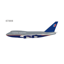 Load image into Gallery viewer, 1:400 NG UNITED B747SP	N145UA	&quot;Battleship&quot; livery