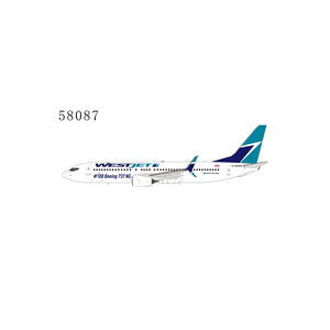 1:400 NG WESTJET B737-800/w  C-GAWS "#100 Boeing 737NG" scimitars