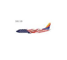 Load image into Gallery viewer, 1:400 NG MODELS SOUTHWEST B737-800 N500WR &quot;FREEDOM ONE&quot; USA FLAG