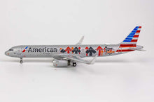 Load image into Gallery viewer, 1:400 NG AMERICAN A321-200/w	N162AA &quot;STAND UP TO CANCER&quot;