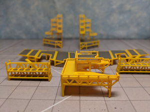 1:400 FANTASYWINGS GSE AIRPORT MAINTENANCE SCAFFOLDING QUAD ENGINE